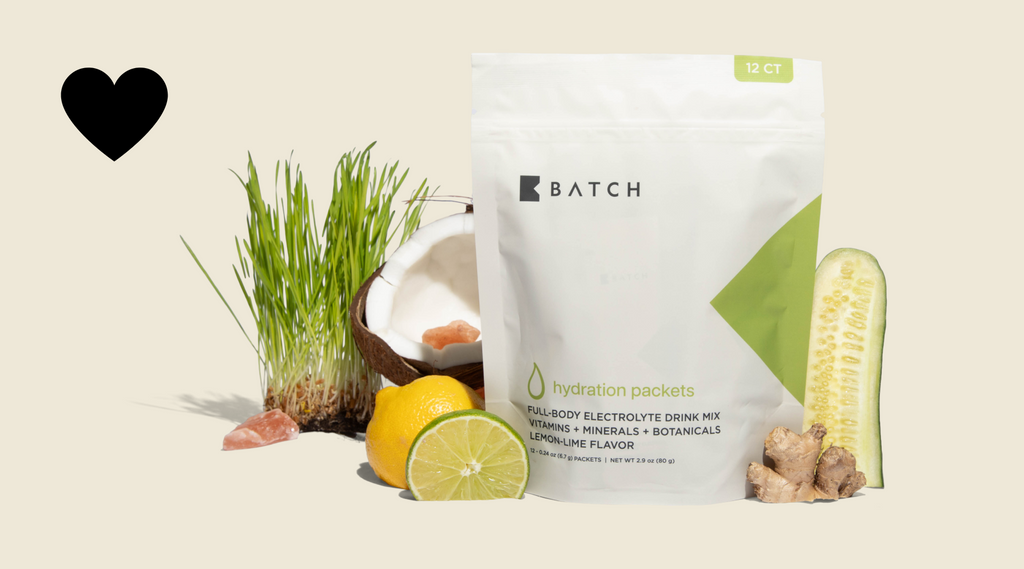 BATCH Hydration Electrolyte Packets