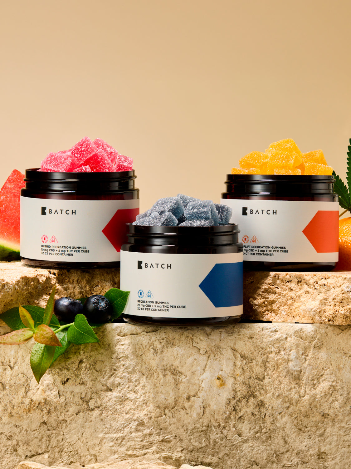 BATCH - THC Gummies | CBD Gummies | Functional Wellness Products